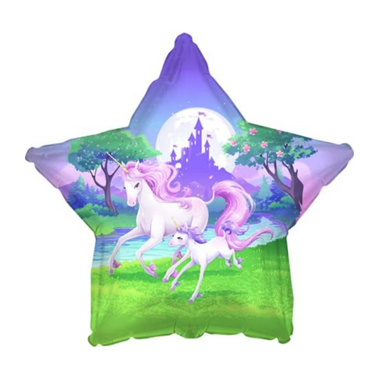 PMU Unicorn 18 Inch Mylar-Foil Balloon