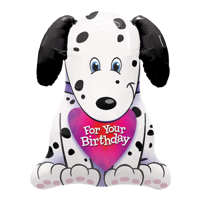 PMU Happy Birthday Puppy For Your Birthday 31 Inch Jumbo Mylar-Foil Balloon