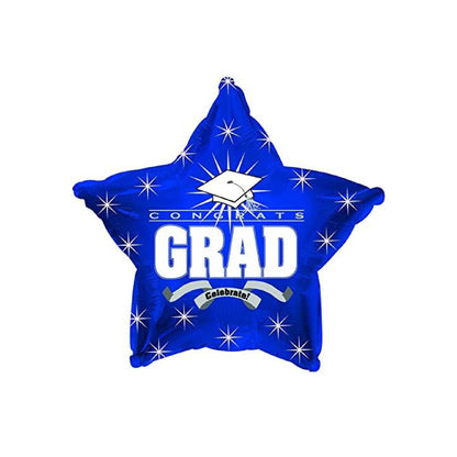 PMU Grad Congrats Star 18in Mylar Balloons